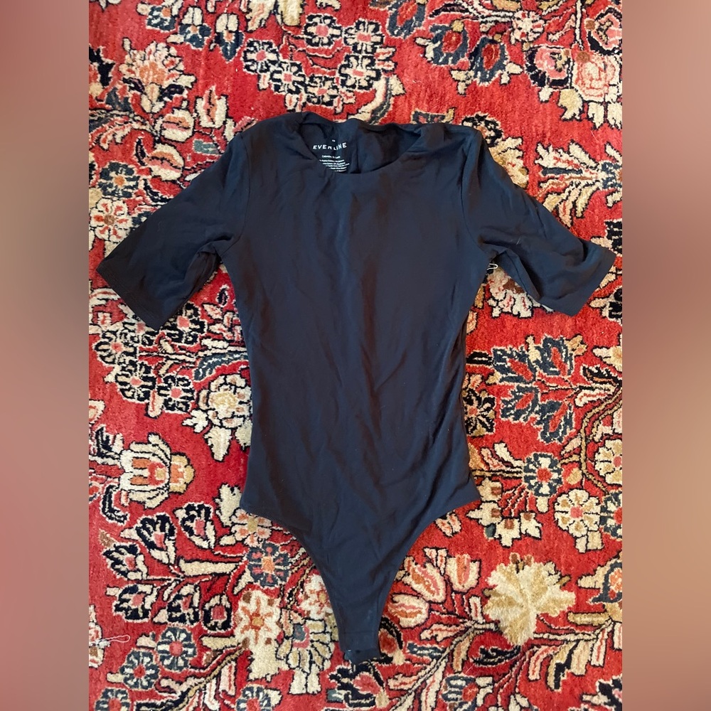 NWOT Everlane XS thong bodysuit